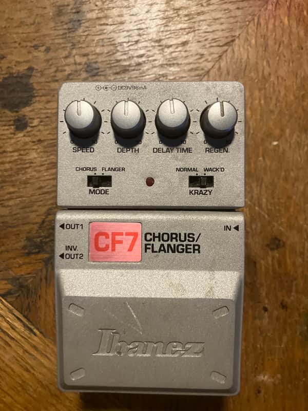 Ibanez CF7 Chorus/Flanger | Reverb