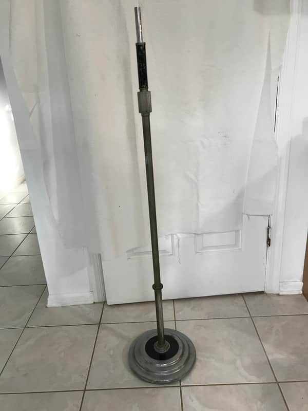 Vintage RARE 1930’s Western Electric 630A Microphone Floor Mounting Stand image 1