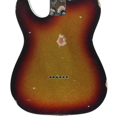 Fender Custom Shop 60 Telecaster Custom Relic 3 Color Sunburst Sparkle 2023 image 8