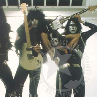 1973 Gibson L6-s In Super Rare Glitter White 100% - Excellent - Paul Stanley - KISS image 3