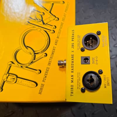 JHS Third Man Hardware Troika Limited Edition - Reverb Exclusive 2025 - Yellow Delay image 5