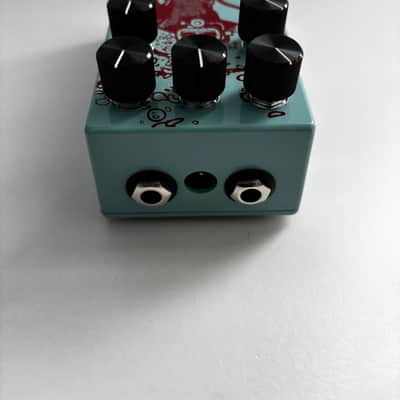 Walrus Audio Deep Six Compressor V3 2018 - 2021 - Blue / Red Diver image 3