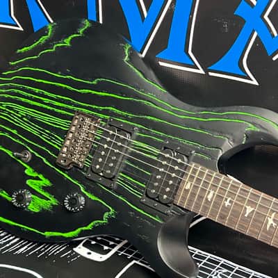 PRS SE Swamp Ash CE 24 Sandblasted 2024 - Sandblasted Green image 2
