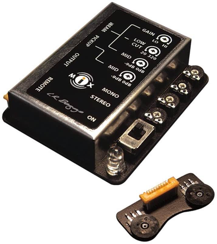 LR Baggs iMIX Internal Preamp/Mixer 2010s - Black image 1