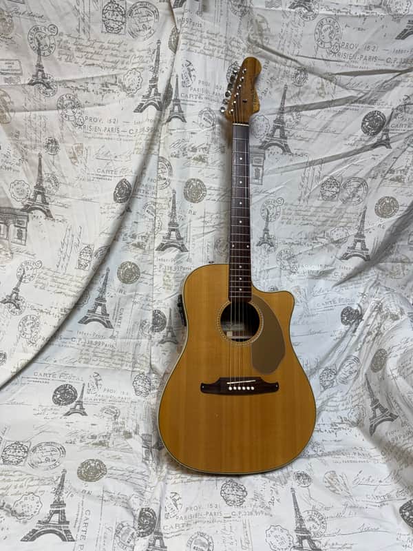 2013 Fender Sonoran SCE Wildwood Dao Dreadnaught Cutaway Factory Electronics Rare, Rare, Rare!! image 1
