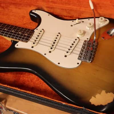 Fender 1972/74 Stratocaster Sunburst OHSC image 12