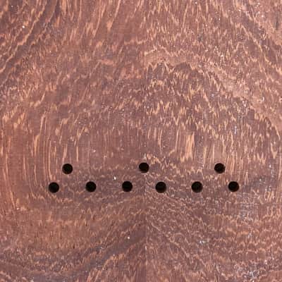 KSG HSS Super Strat Style Body - Maple Body with Padauk Top image 2