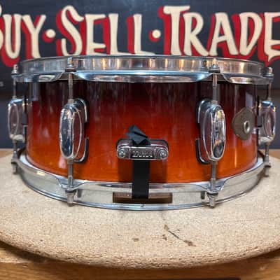 Tama Rockstar 14x5" Snare Drum 2000s - Custom Mahogany Fade image 4