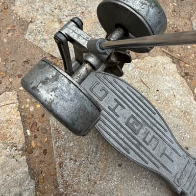 Ghost Bass Drum Kick Single Pedal Vintage Ludwig image 3
