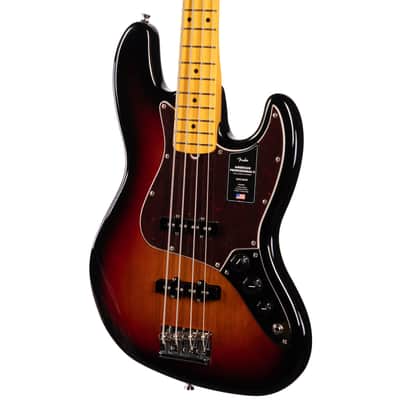 Fender American Professional II Jazz Bass 3-Color Sunburst (394) image 3