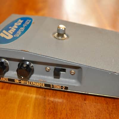 Univox Super Fuzz c. 1970 Gray Battleship image 4