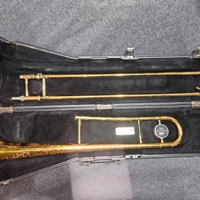King Cleveland 605 Model Tenor Trombone Brass, USA image 4
