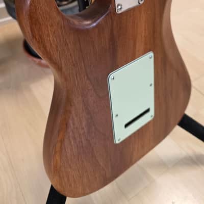 ESP SE Stratocaster Custom 80s Natural Mahogany Body USA Kent Armstrong Vintage American DiMarzio Pickup Brass Kahler Bridge Gotoh Switch MIJ Japan UK Fender Super Strat Parts Guitar Partscaster image 23