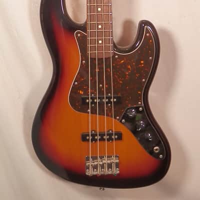 Fender Jazz Bass Sunburst Rosewood Fingerboard Electric Bass used Made in Japan 1994-95 image 3