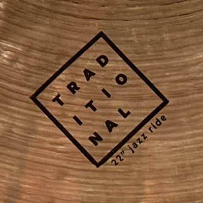 22" Istanbul Agop Traditional Jazz Ride Cymbal 2370g *Video Demo* image 4