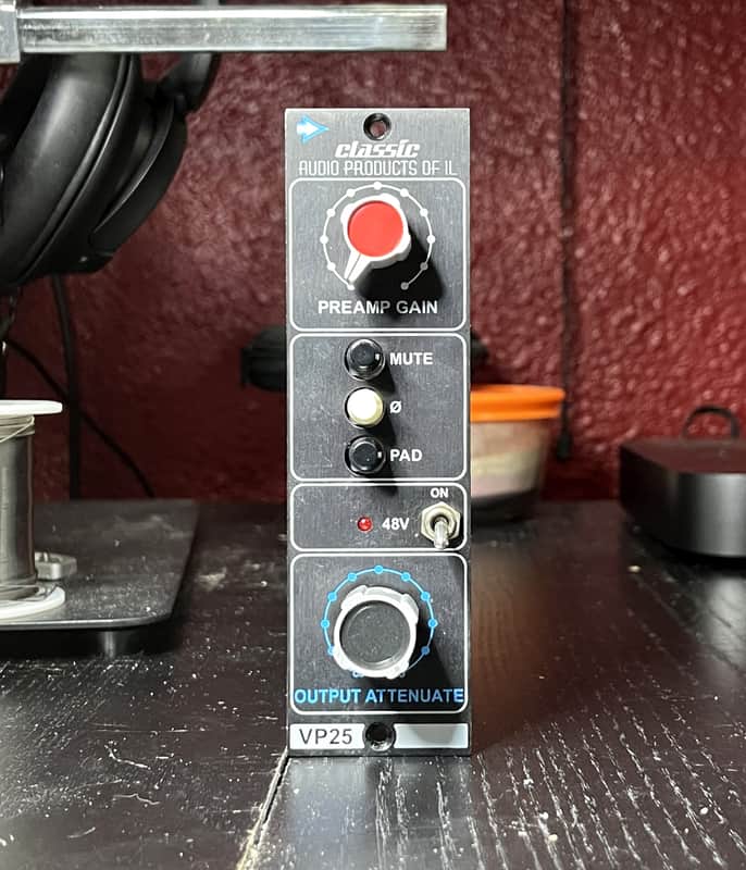 Used CAPI VP25 500 Series Mic Pre w/ Ed Anderson Transformers image 1