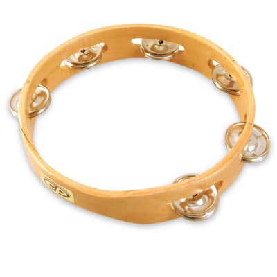 Latin Percussion CP388 CP 8" Headless Single-Row Wood Tambourine