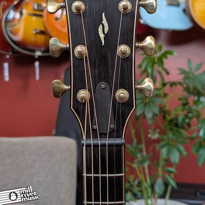 Taylor 50th Anniversary Builder's Edition 814ce LTD – Sinker Redwood – Deluxe Hardshell Case – Used Excellent image 4