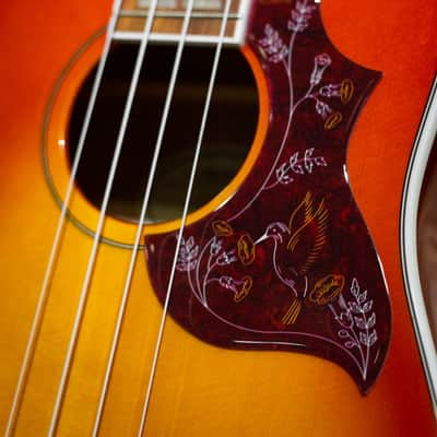 Epiphone Hummingbird Studio Tenor Ukulele - Faded Cherry Sunburst image 10