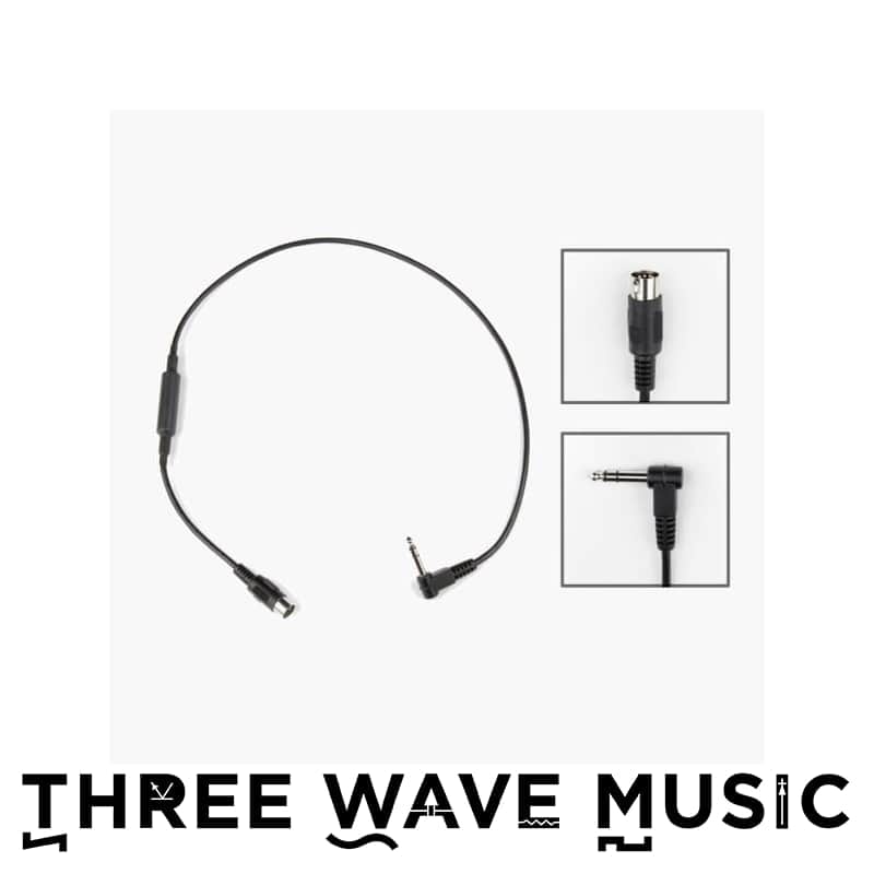 Strymon MIDI EXP Cable - Straight MIDI to Right Angle TRS [Three Wave Music] image 1