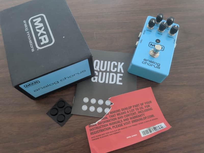 MXR M234 Analog Chorus 2011 - Present - Blue image 1