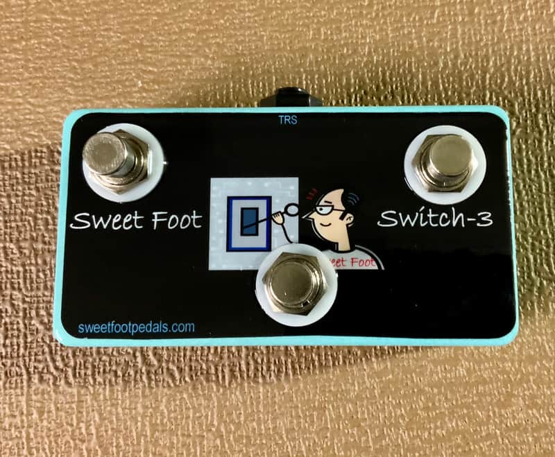 Switch-3 Footswitch For TC Helicon, TC Electronic Pedals - HANDMADE IN USA by sweetfootpedals image 1