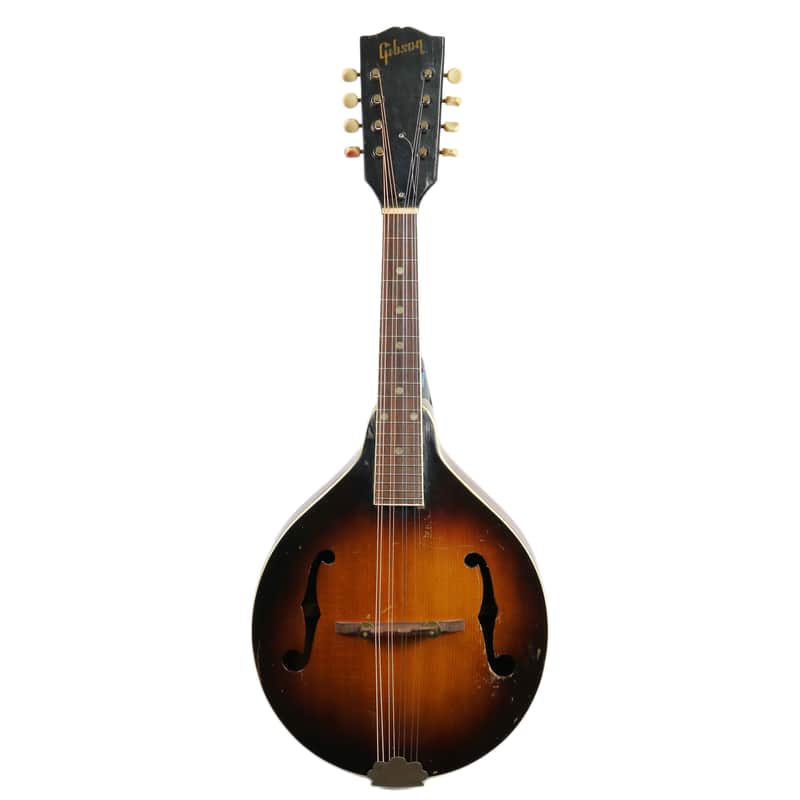 Vintage 1952 Gibson A-40 Mandolin Sunburst | Reverb