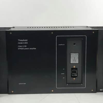 Threshold S/200 STASIS Stereo Power Amp image 1