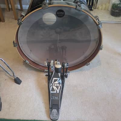 TAMA STARCLASSIC PERFORMER 6 PIECE HYPERDRIVE BIRCH / BUBINGA DRUM KIT MIDNIGHT SILVER MIST image 16