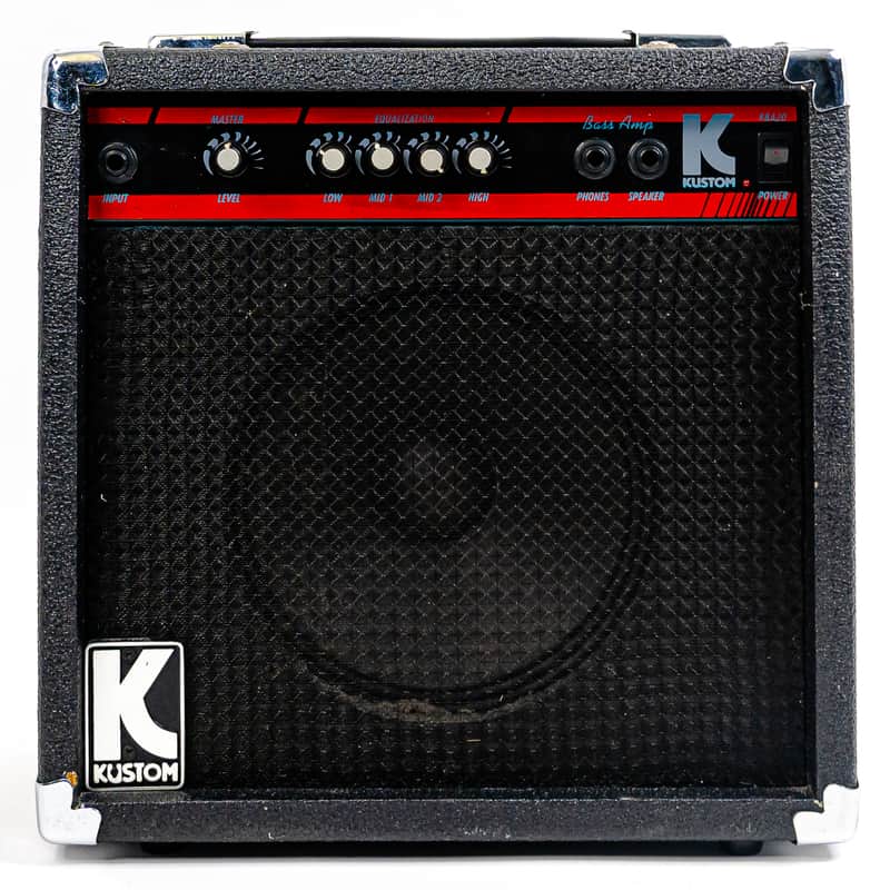 Kustom KBA20 Compact Bass Combo Practice Amp w/ Deep Punch, 4-Band EQ image 1