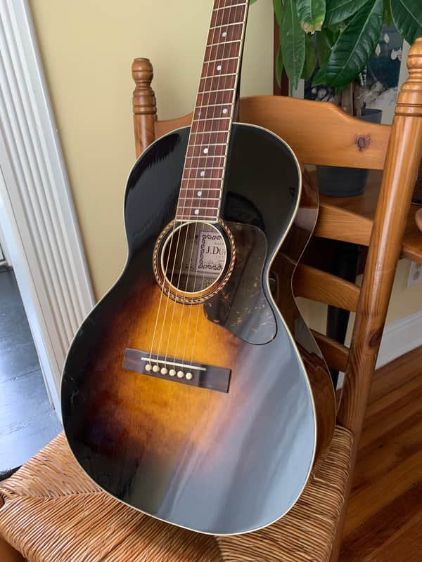 DuMont OO Nick Lucas inspired relic 2018 Reliced gloss nitrocellulose lacquer- hand rubbed sunburst image 1