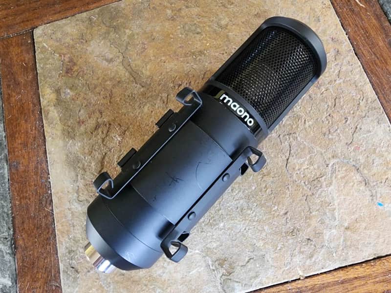 MAONO USB desktop podcast mic - blk image 1