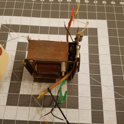 Saba unmarked Transformer 230 / 6.3 V Vintage Power 120 and 220V inputs European Tested Tube Amp Project 1950s image 7