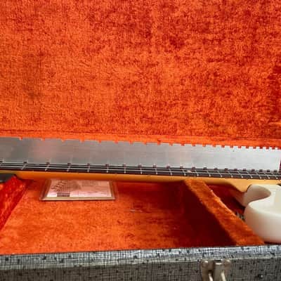 Fender Mustang Guitar with Rosewood Fretboard 1967- White Refin image 23