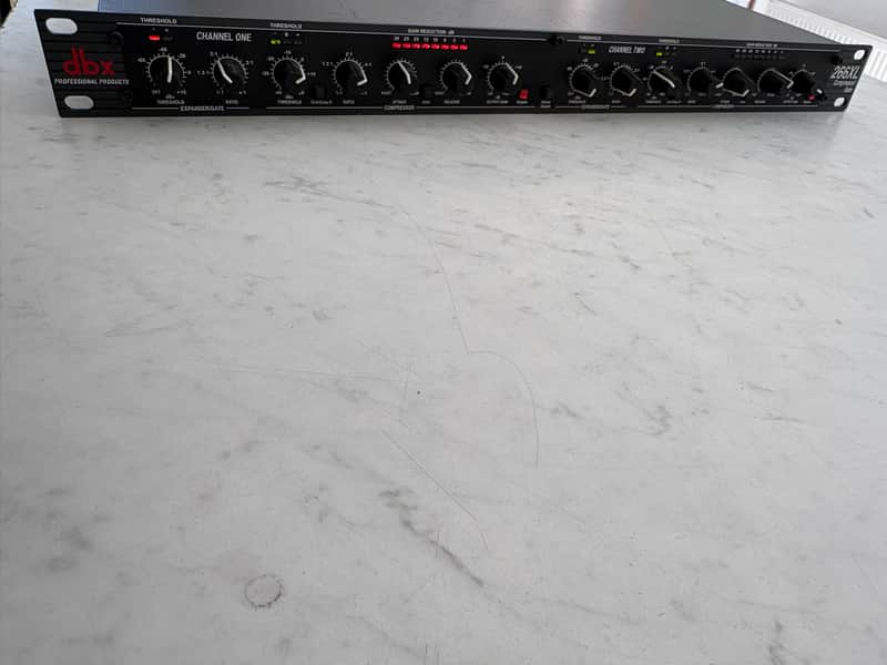 dbx 266XL Stereo Compressor / Limiter 2010s - Black image 1