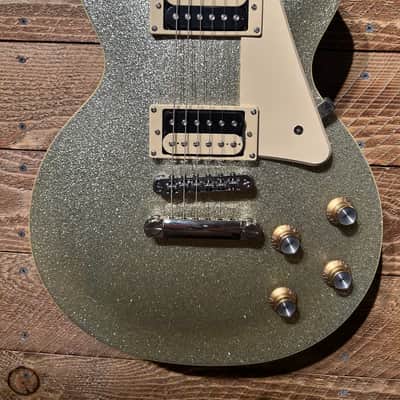 Epiphone Les Paul Limited Edition MIK 2001 - Gold Sparkle w/Hard Case image 1