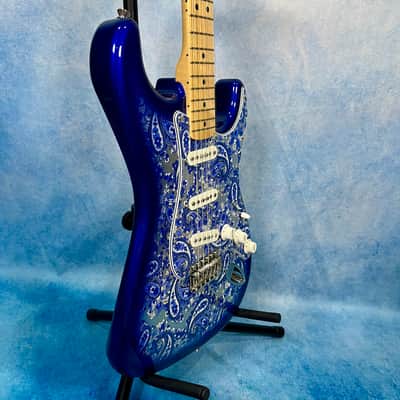 *NEW IN BOX* 2026 Fender Japan Limited Edition Indigo Paisley Stratocaster, Fender Tokyo Store Exclusive, MIJ image 5