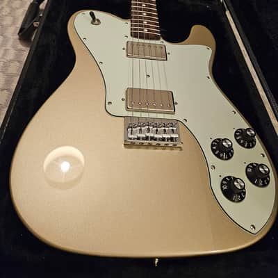 Fender Chris Shiflett Artist Series Signature Telecaster Deluxe 2016 - Present - Shoreline Gold image 2