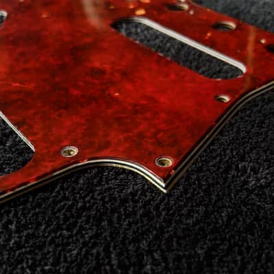 Jaguar Tortoise Shell Pickguard - USA/Squier CV Spec Medium Aged image 6