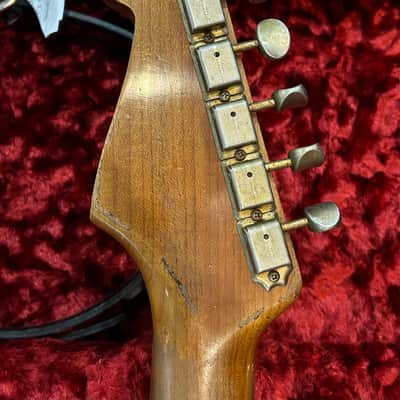Fender Custom Shop Limited Edition ‘54 Stratocaster Super Heavy Relic - Aged Ocean Turquoise over 2-Color Sunburst /7lbs. 9.6oz #LXX0040 image 6