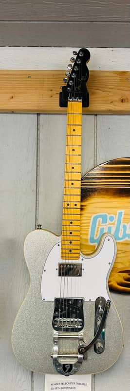 Fender Telecaster with bigsby 2025 - Silver metallic image 1