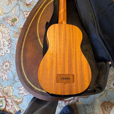 Kala RMBL-FS U-Bass Rumbler Fretted Acoustic Electric Ukulele Bass 2010s - Satin Brown image 7