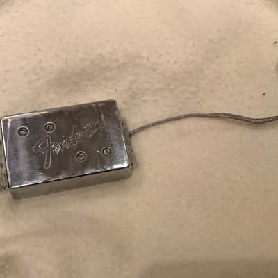Fender Telecaster bass wide range humbucker pickup early 70’s Chrome original vintage USA Tele image 11