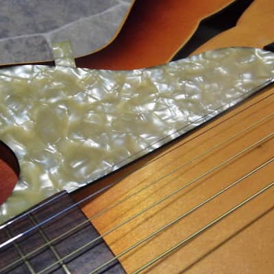 vintage KLIRA Triumphator archtop Jazz GUITAR  Gitarre Germany 1960s image 19