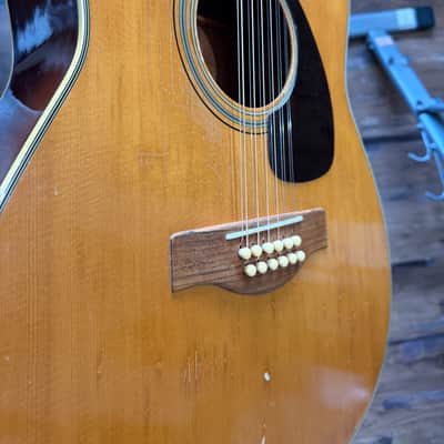 Yamaha FG-230 12-String Jumbo Dreadnought 1968 - 1972 - Natural image 8