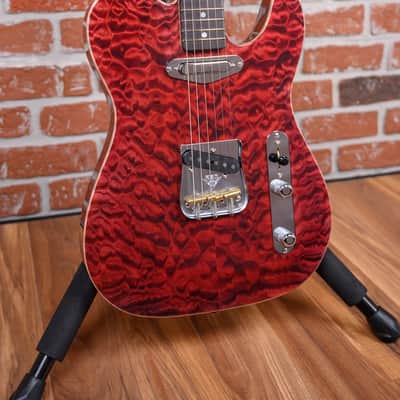 Fender Custom Shop QMT Telecaster NOS Master Built by David Brown Ruby Red 2025 w/OHSC (B-Stock) image 9