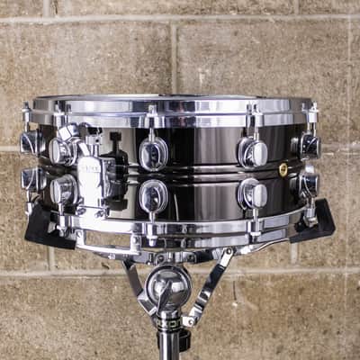 Mapex 6" x 14" Steel Black Panther Snare Drum image 3