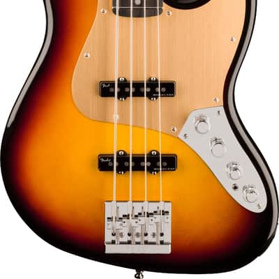 Fender American Ultra II Jazz Bass, Ebony Fingerboard,  Ultraburst image 1