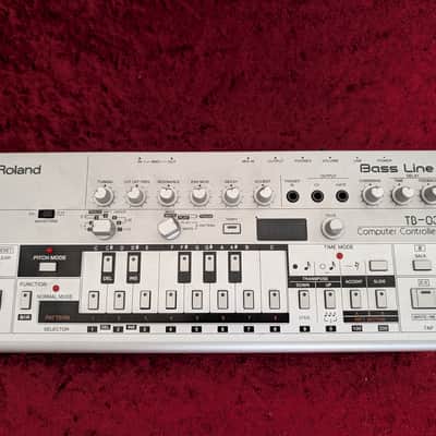 Roland TB-03 Boutique Series Synthesizer Module Bass Line Synthesizer 2016 - Present - Silver Synth image 1