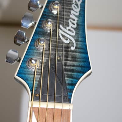 Ibanez ALT30FM-BDB Altstar 2021 - Present - Blue Doom Burst image 6